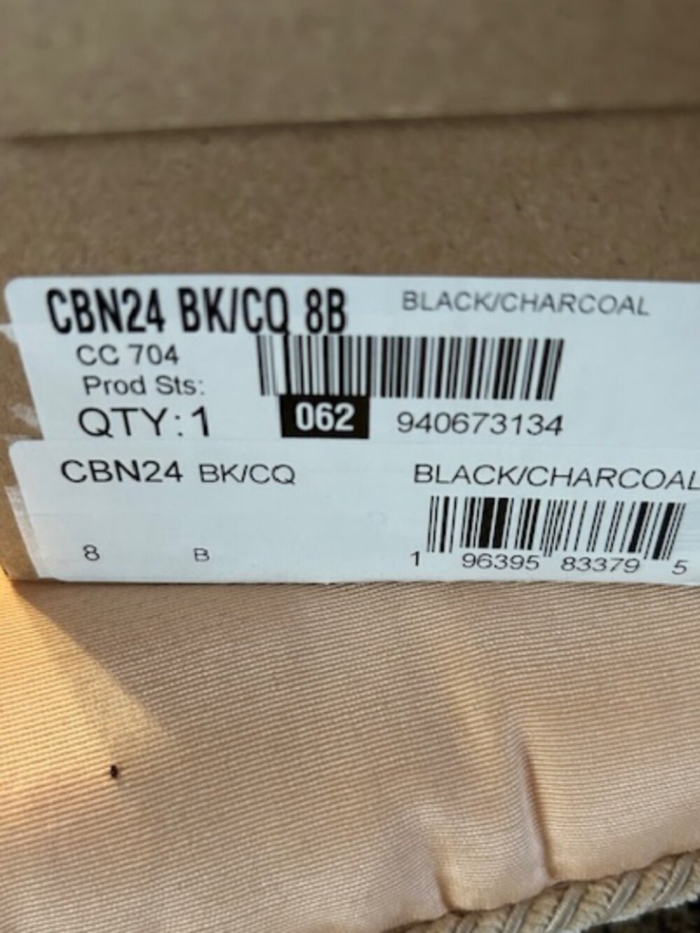 Coach Black/Charcoal COH Link Mule In Signature Jacquard - Picture 2 of 12